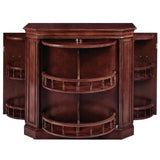 Ram Game Room Bar Cabinet W/ Spindle - English Tudor - BRCB1 ET - Backyard Provider