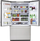 Kucht Professional 36 in. 26.1 cu. ft. French Door Refrigerator in Stainless Steel - K748FDS