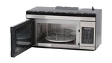 SHARP 1.1 cu. ft. 850W Sharp Stainless Steel Over-the-Range Convection Microwave Oven - R1874TY-KT