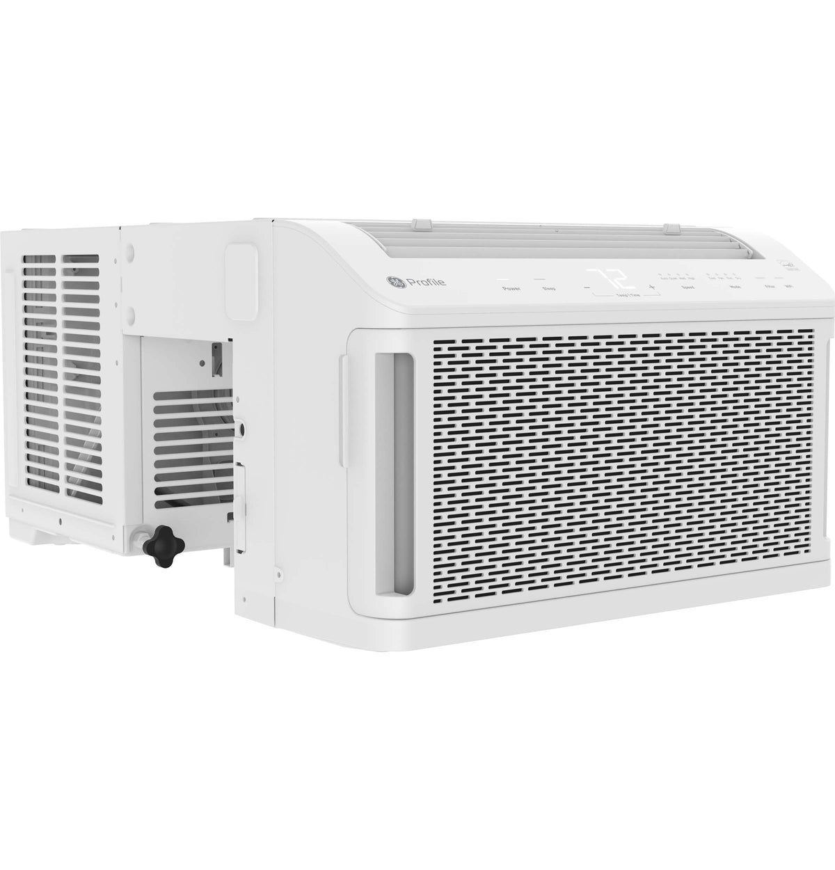 GE APPLIANCES PHNT10CC GE Profile ClearView(TM) ENERGY STAR(R) 10,300 BTU Inverter Smart Ultra Quiet Window Air Conditioner for Medium Rooms up to 450 sq. ft. - PHNT10CC-KT