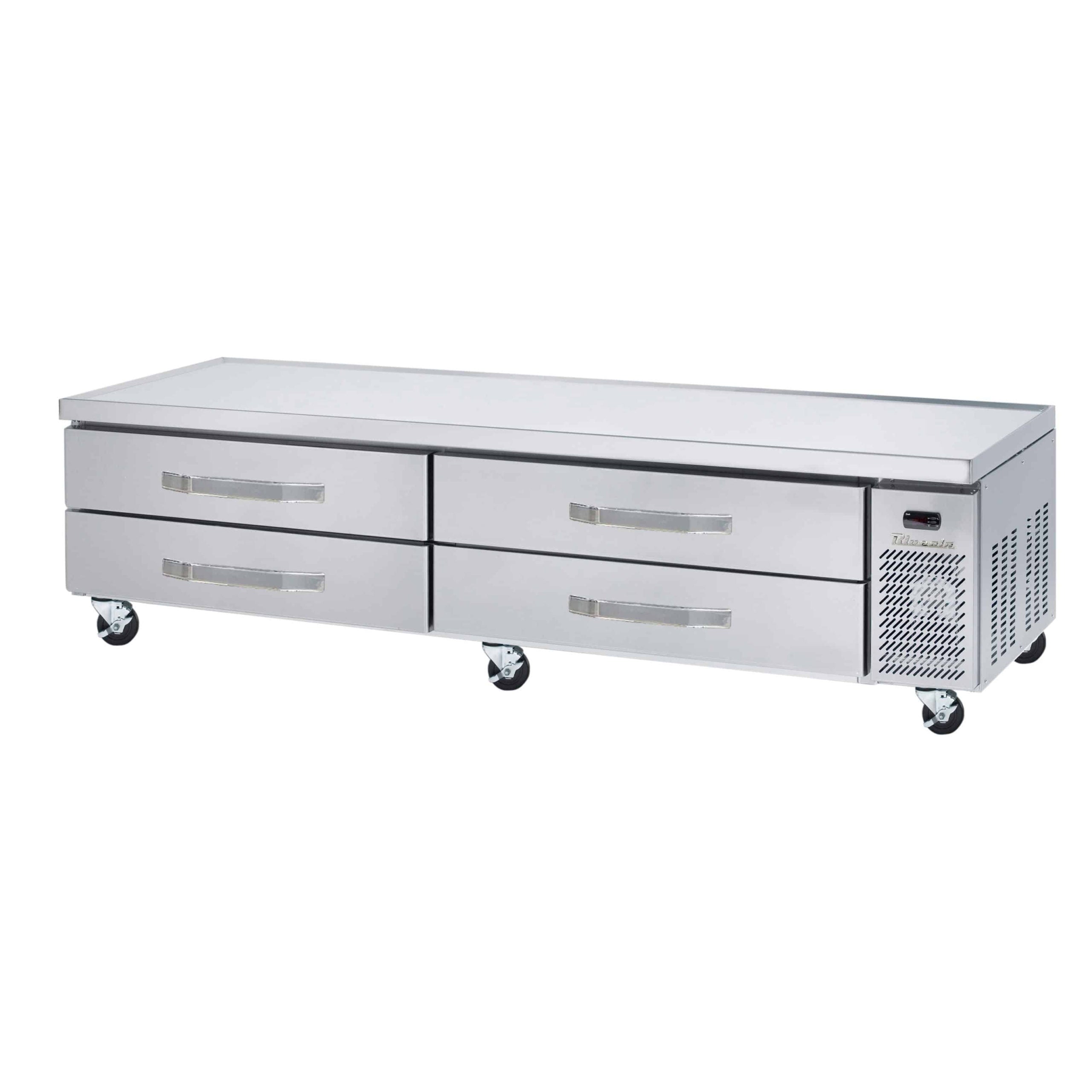 Blue Air BACB74M-HC | 74" Wide 4 Drawer Chef Base Refrigerator - BACB74M-HC