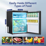 Bodega cooler RV Refrigerater Upright Freezer Semi Truck Refrigerator - CR85