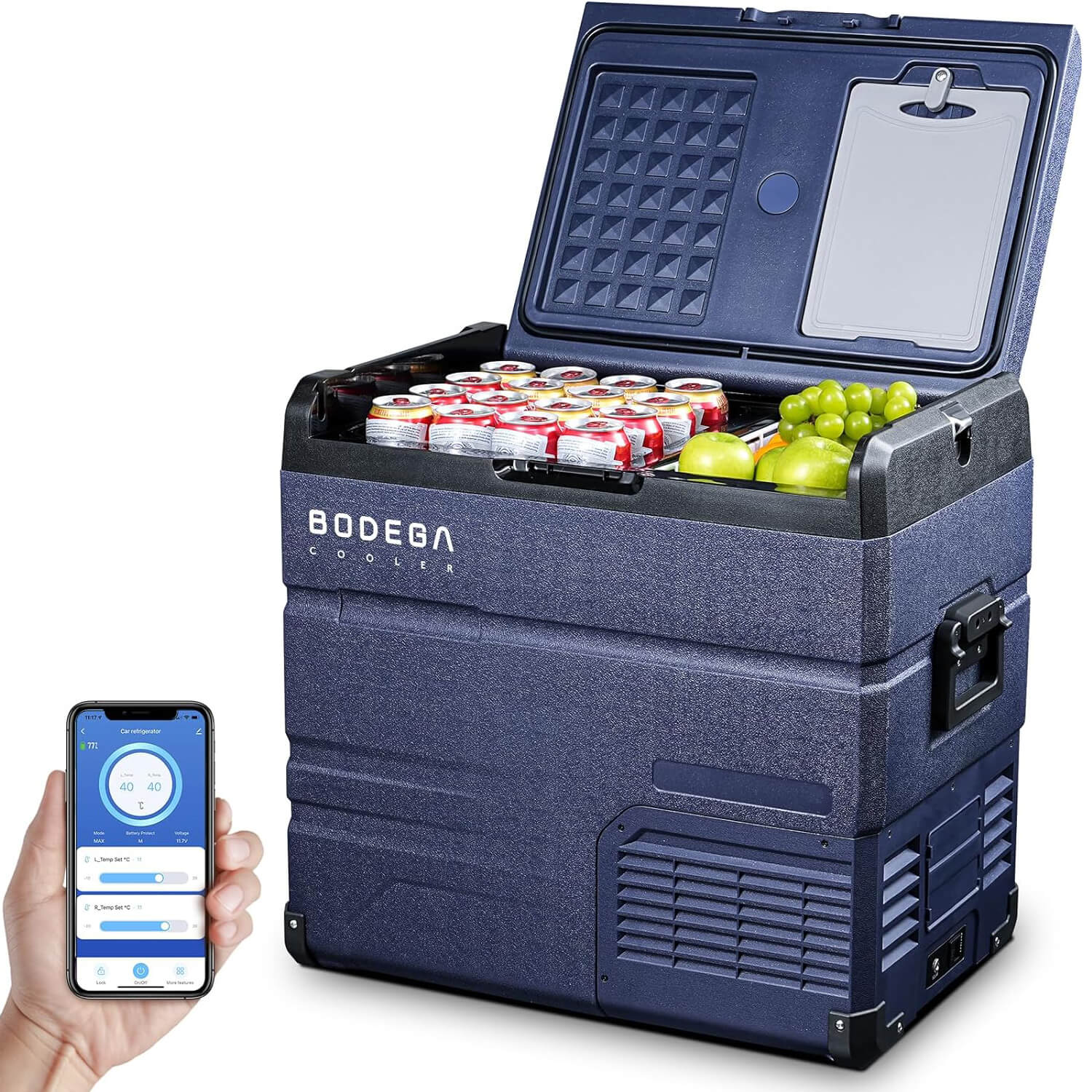 Bodegacooler Electric Cooler 38/47/53qt Dual Zone - TW75