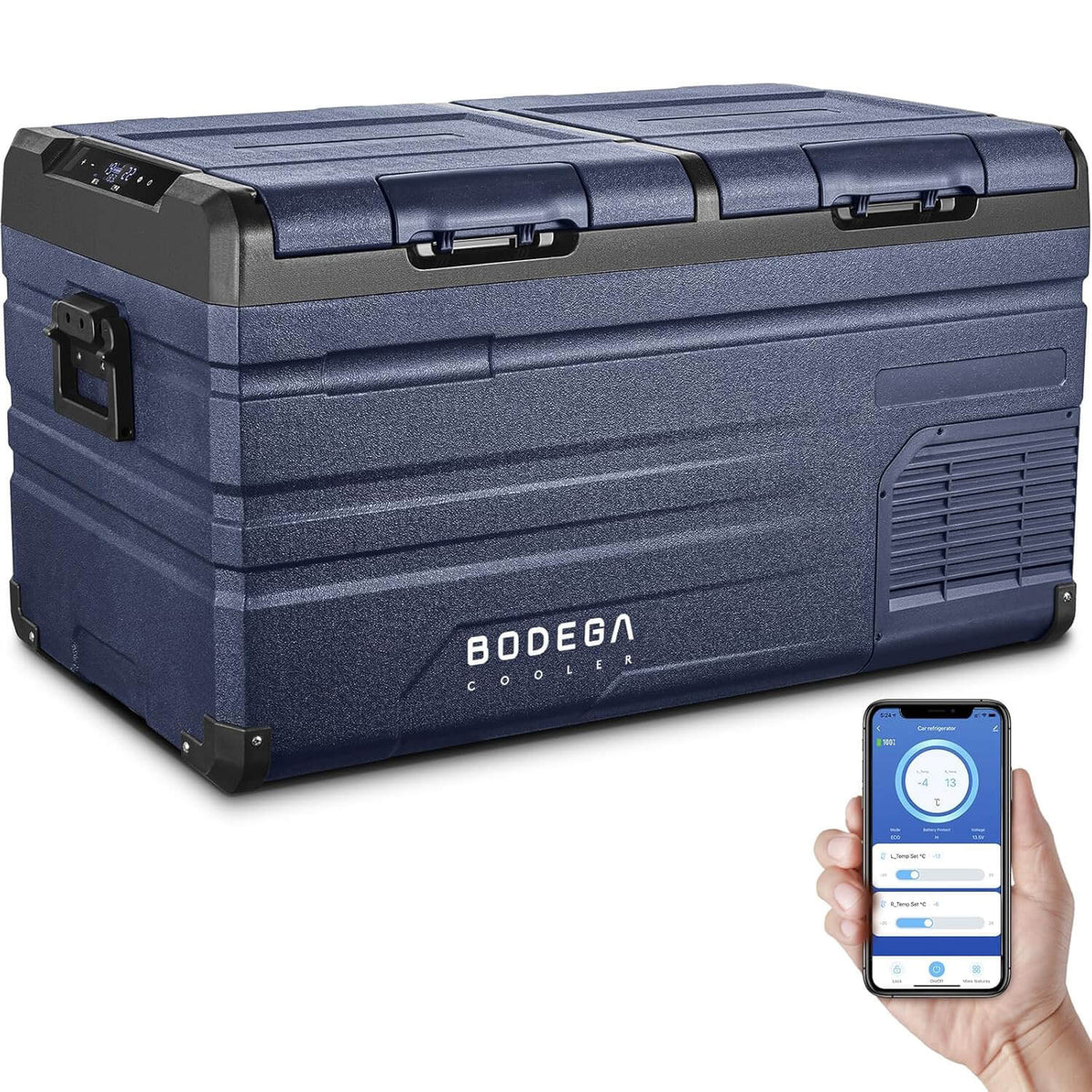 Bodegacooler Electric Cooler 38/47/53qt Dual Zone - TW75