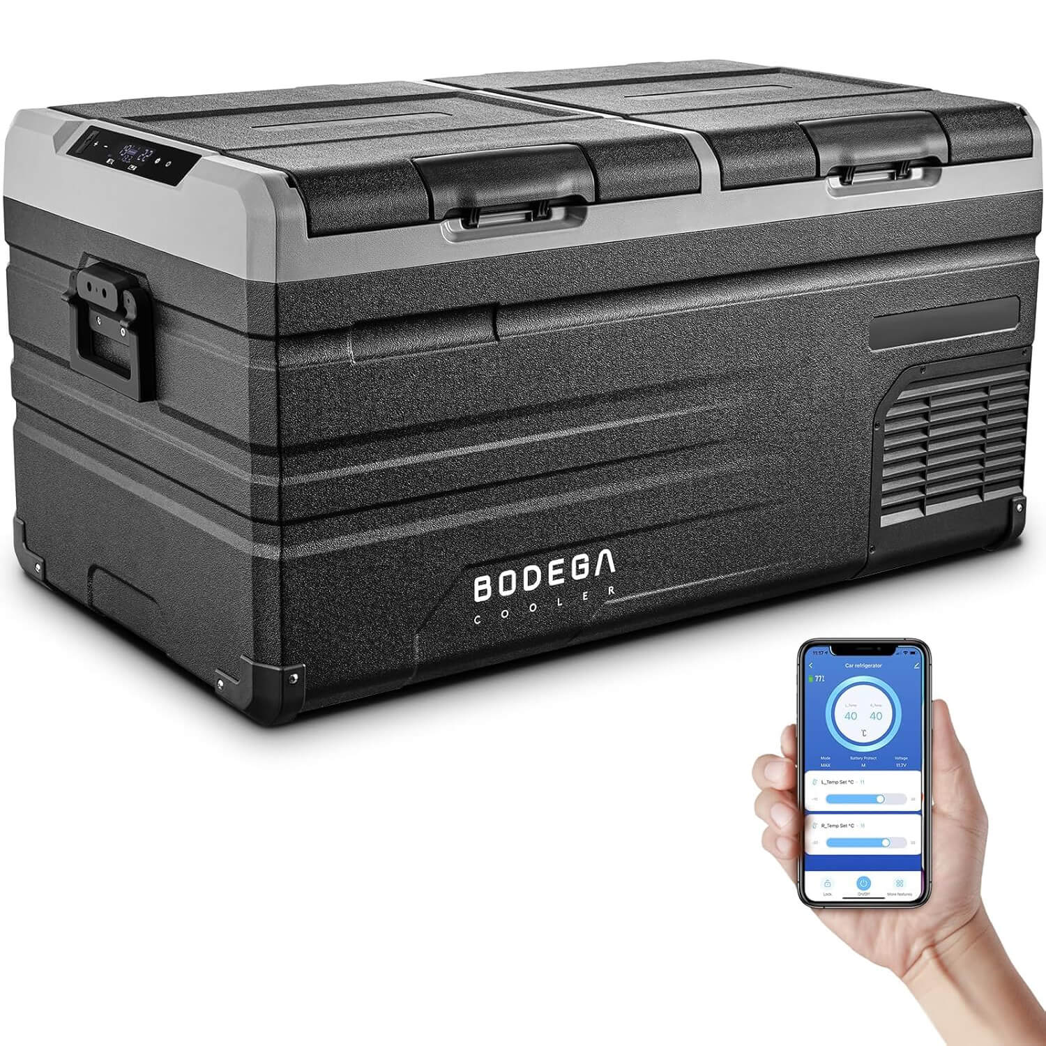 Bodegacooler Electric Cooler 38/47/53qt Dual Zone - TW75