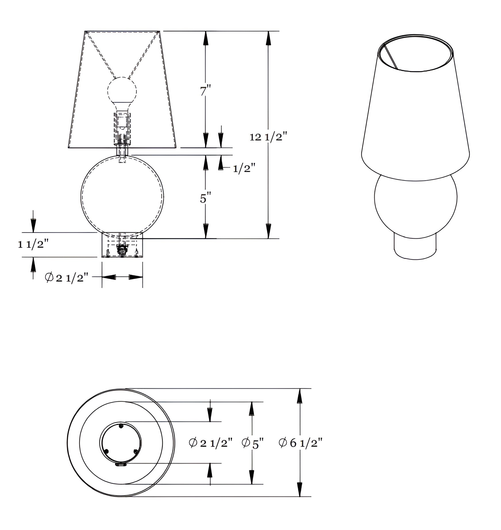 Workstead Bole Table Lamp in Color- WS-BOL-COL-TL-CLA-110