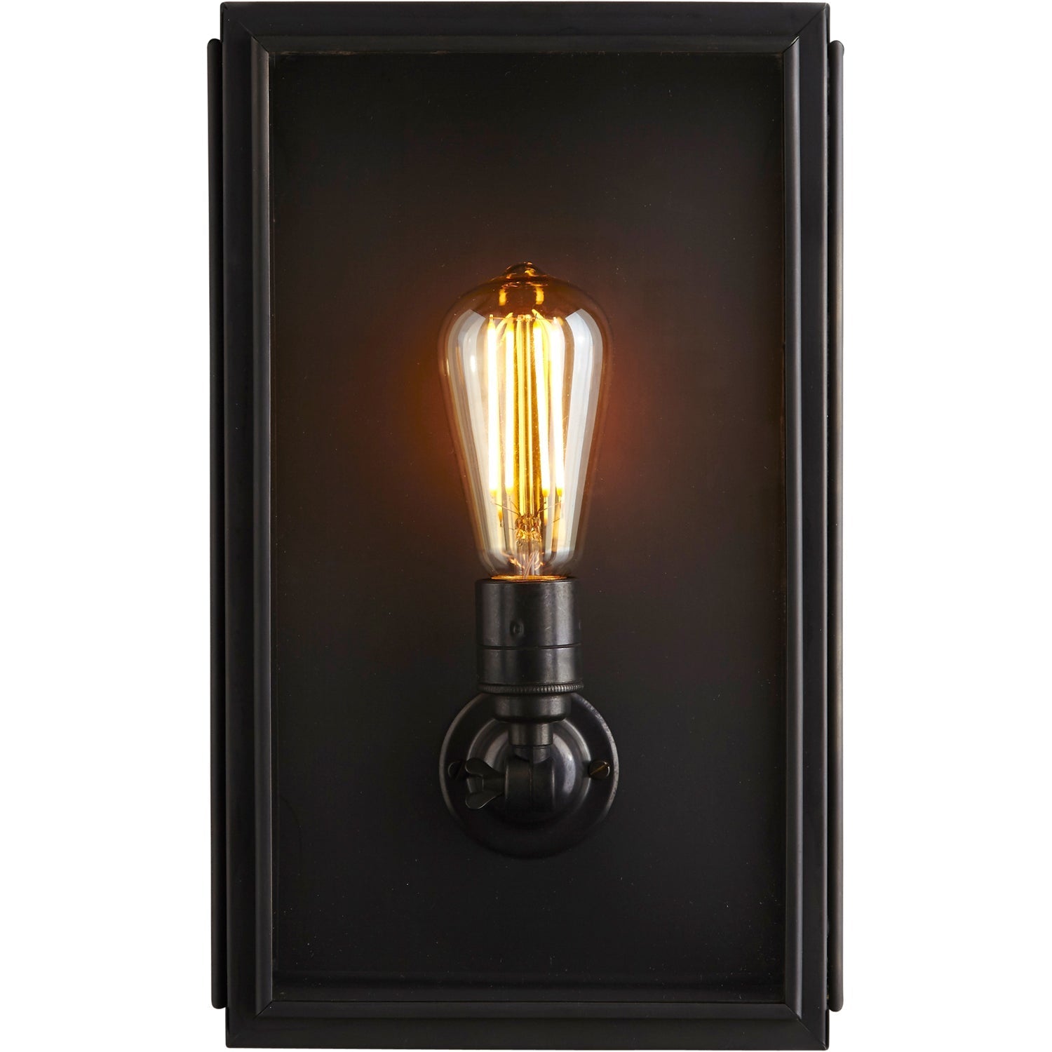 Davey Lighting Box Wall Light - External Glass