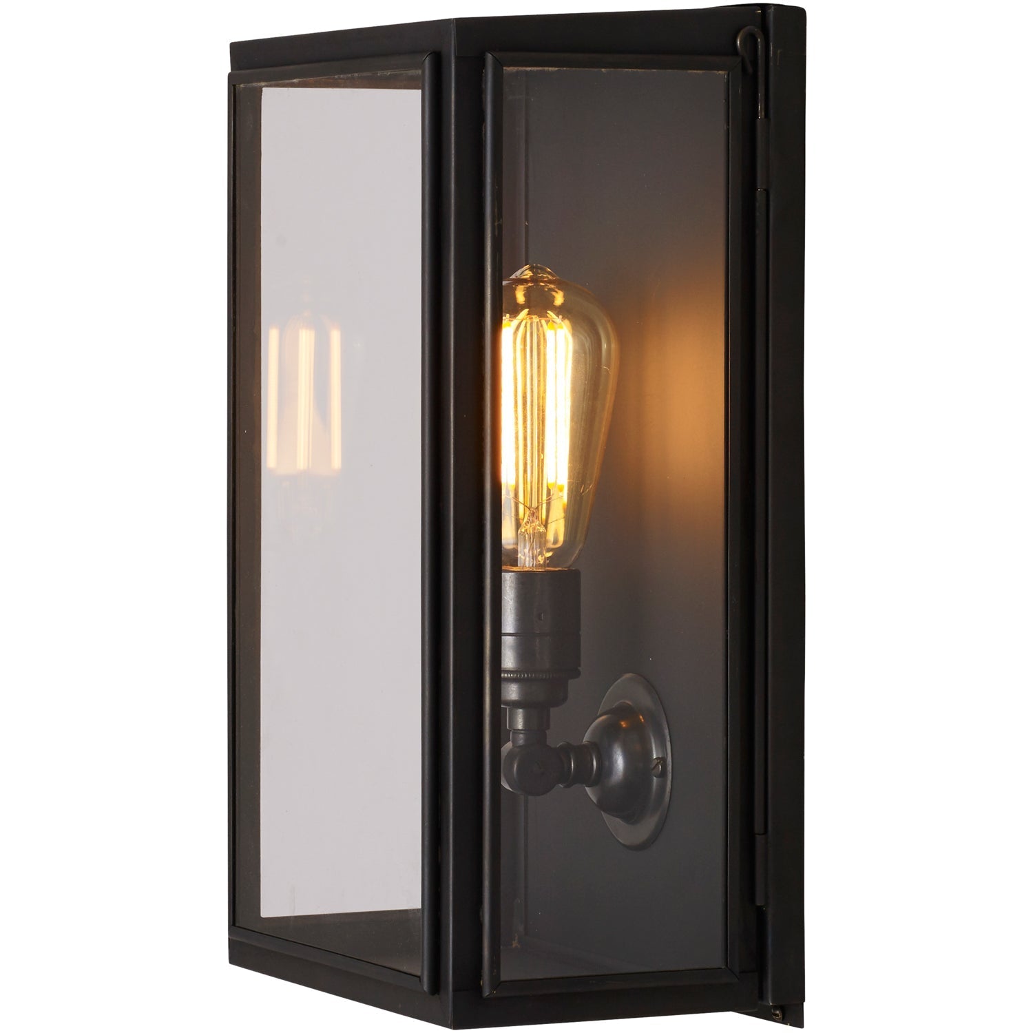 Davey Lighting Box Wall Light - External Glass