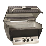 Broilmaster Infrared Series 27-Inch Built-In Natural Gas Grill with 2 Infrared Burners in Black - R3N