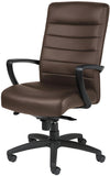 EuroTech Manchester High-Back Leather Executive Chair - EUR-LE150-BRNL