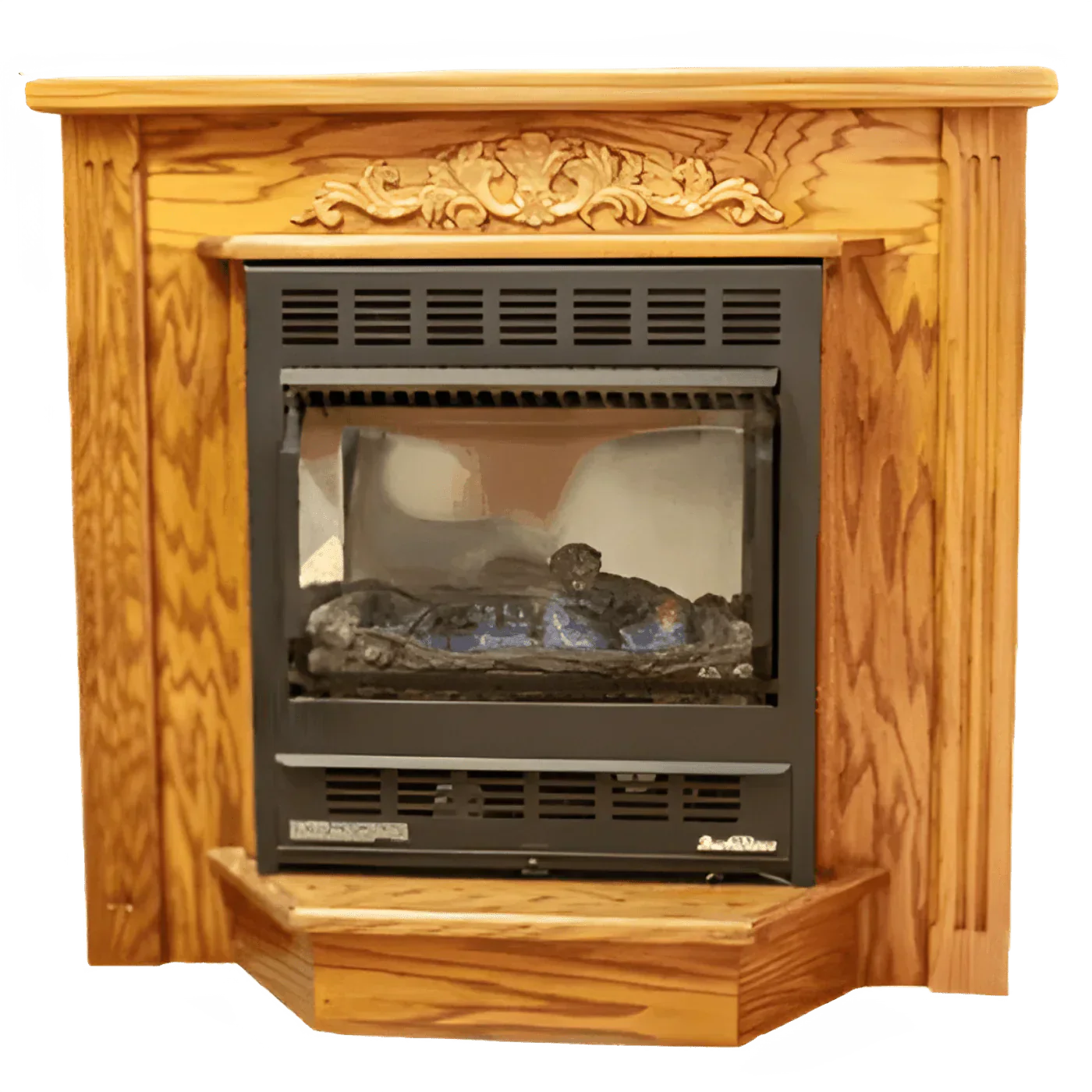 Buck Stove Model 1127 25,000 BTU's Vent Free Gas Stove New - NV-C11272LP+FA-P12