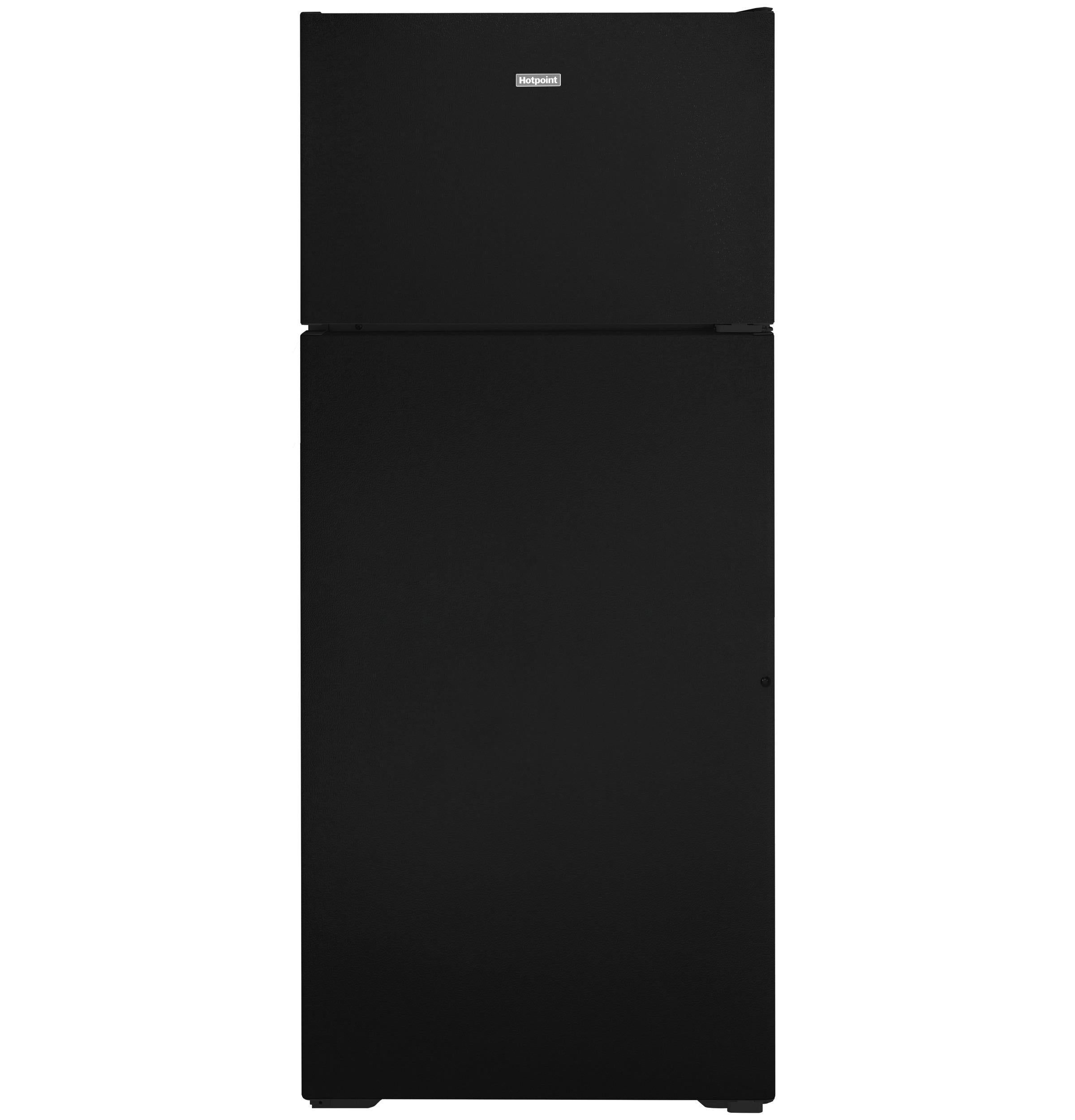 HOTPOINT 17.5 Cu. Ft. Recessed Handle Top-Freezer Refrigerator - HPS18BTNRBB-KT