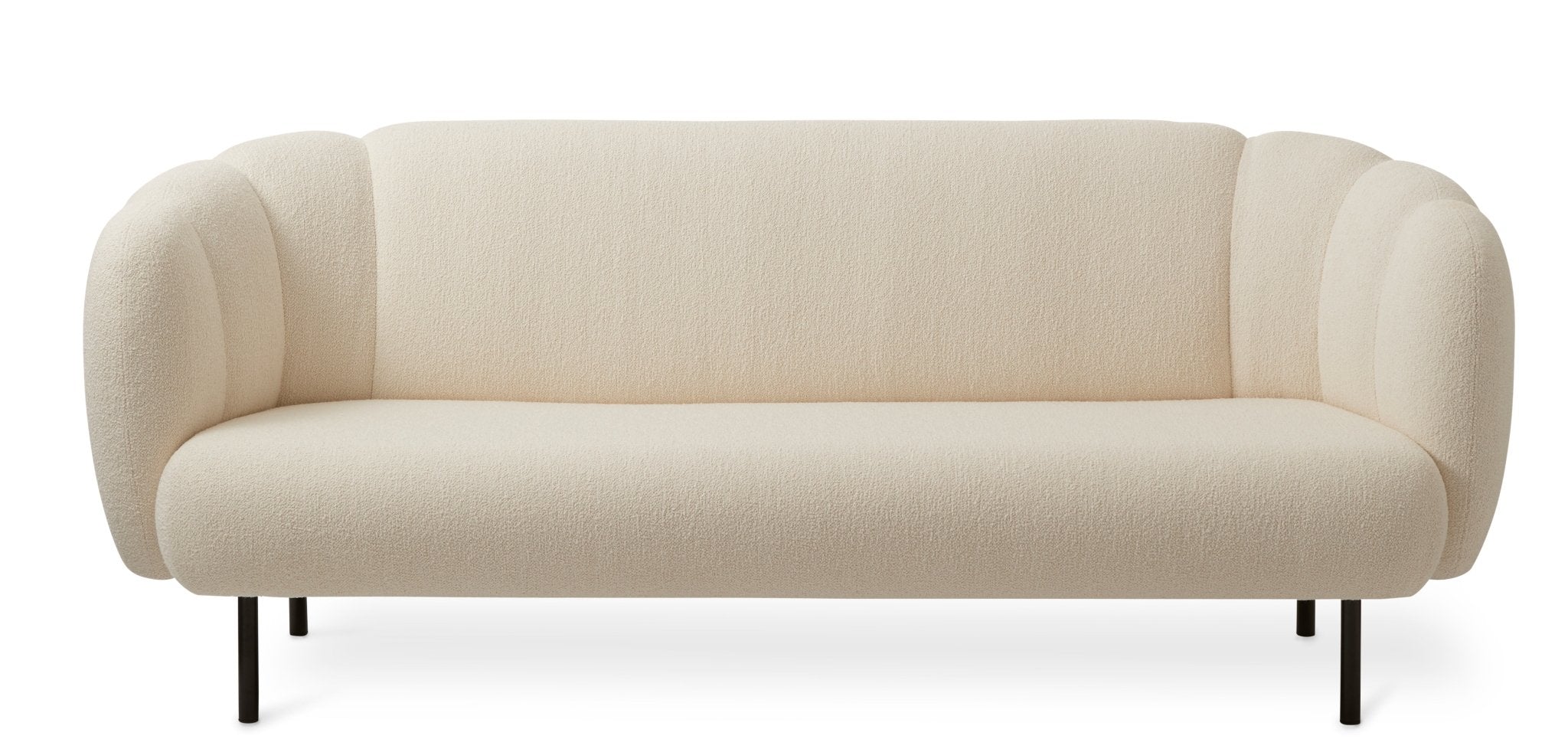 Warm Nordic Cape 3-Seater Sofa with Stitches - 2101073