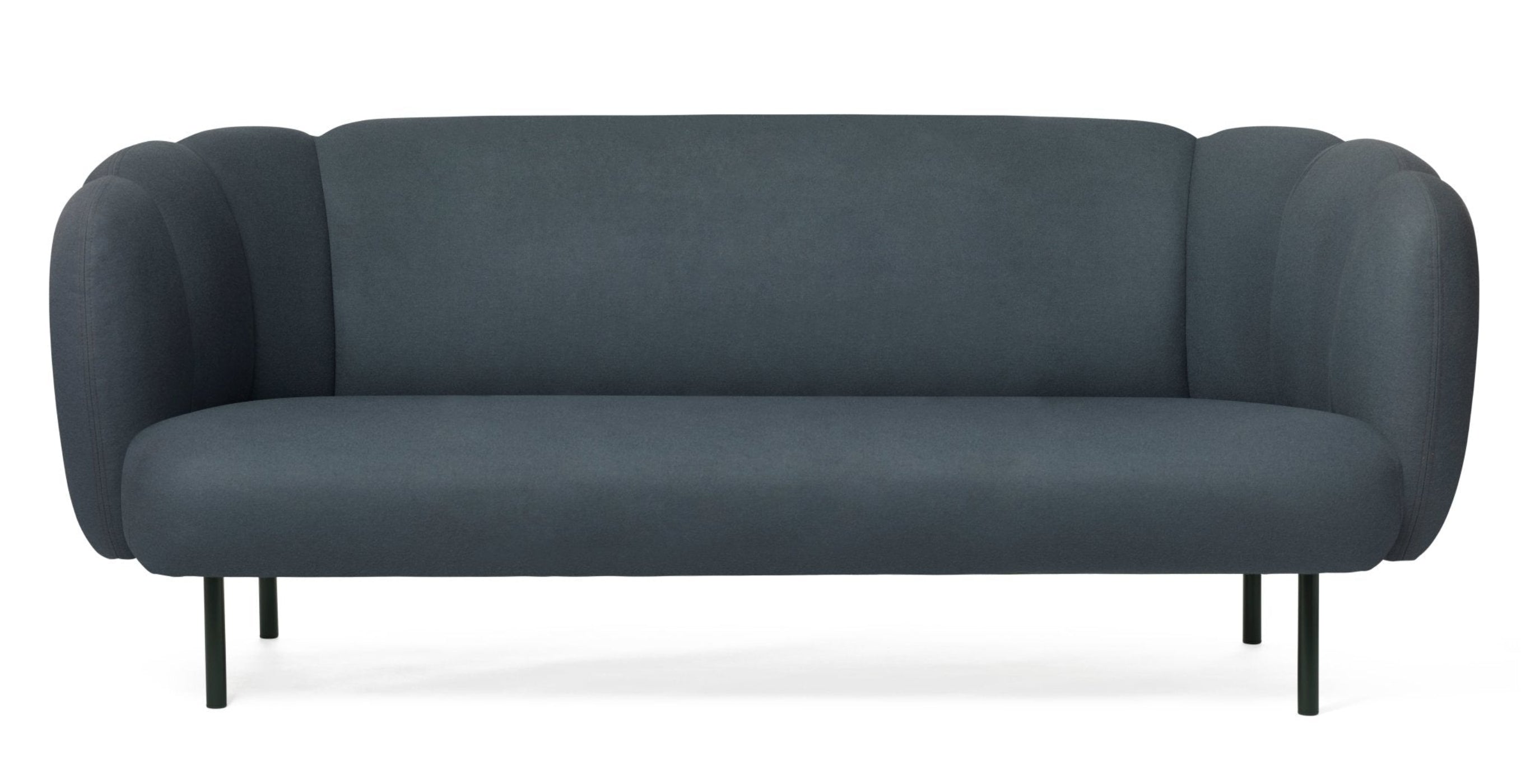 Warm Nordic Cape 3-Seater Sofa with Stitches - 2101073