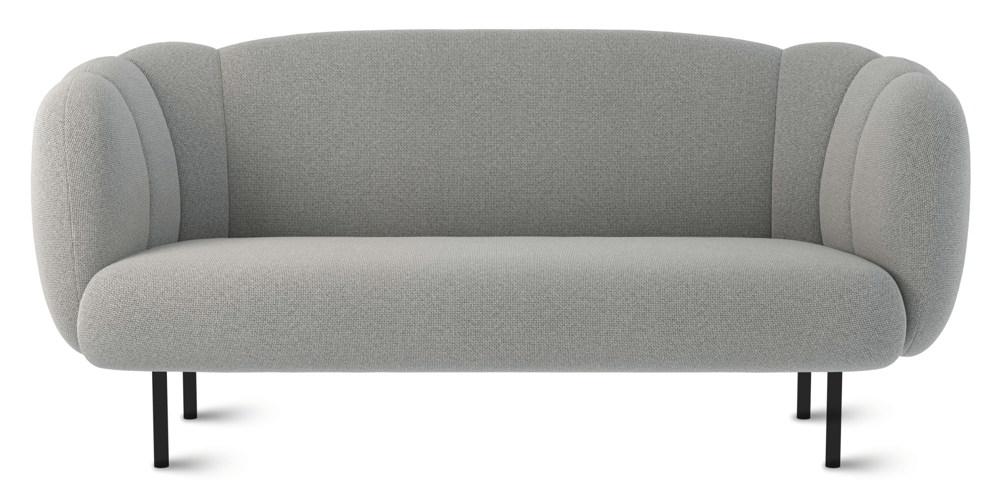 Warm Nordic Cape 3-Seater Sofa with Stitches - 2101073