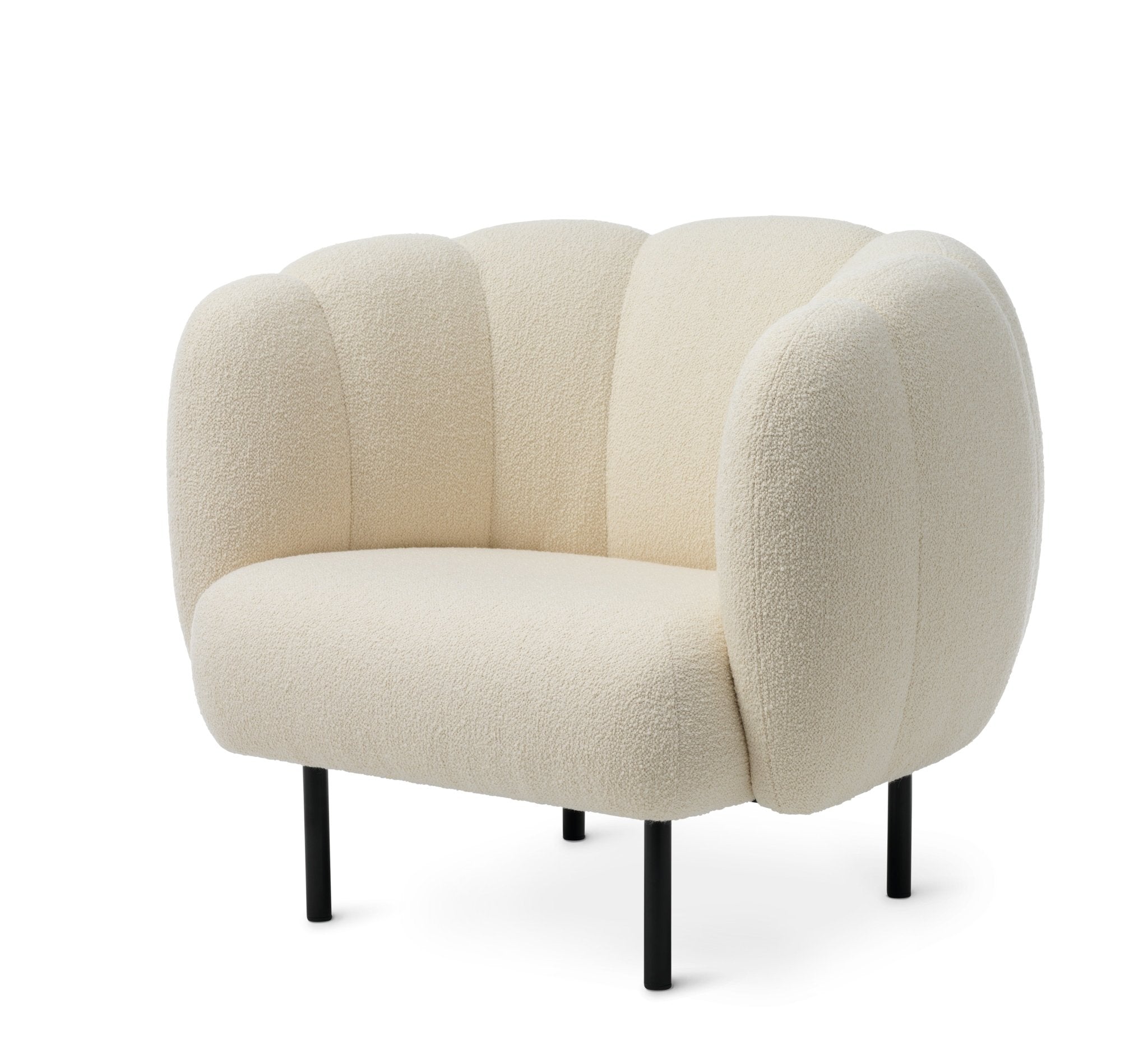 Warm Nordic Cape Lounge Chair with Stitches - 2201135