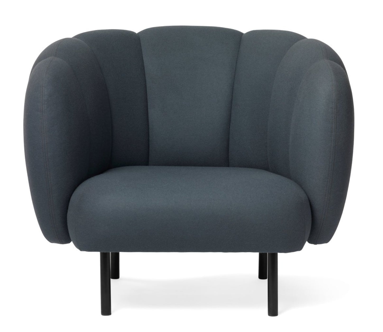 Warm Nordic Cape Lounge Chair with Stitches - 2201135