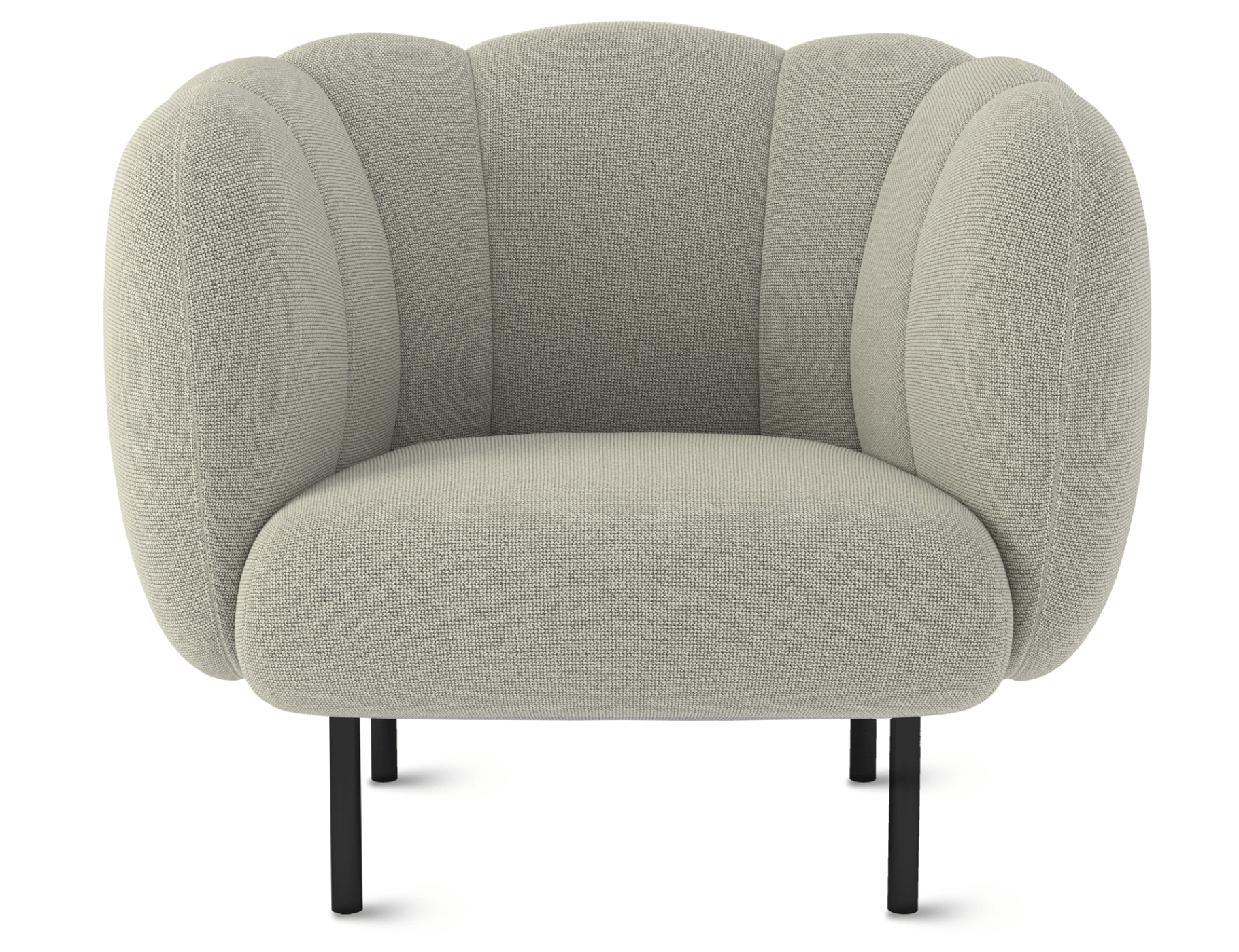 Warm Nordic Cape Lounge Chair with Stitches - 2201135