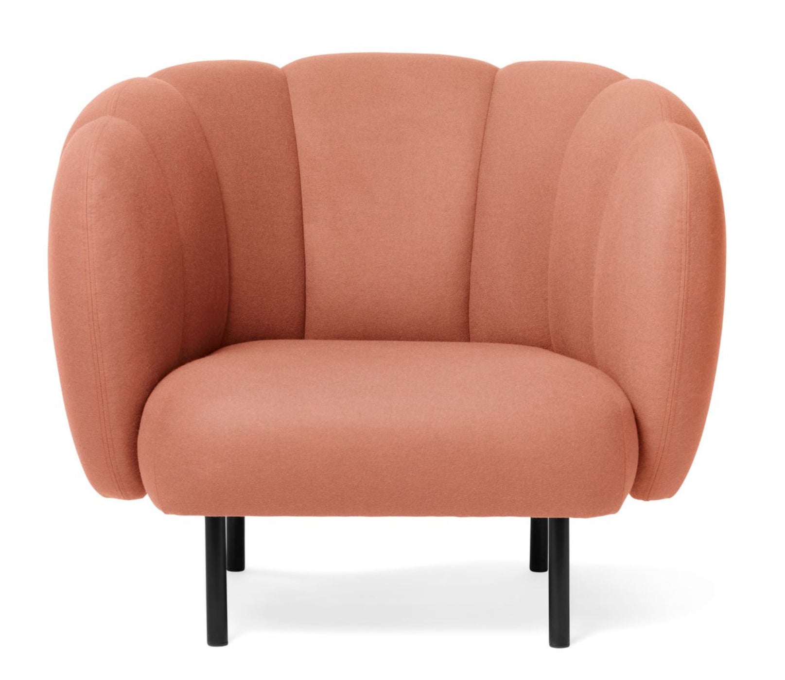 Warm Nordic Cape Lounge Chair with Stitches - 2201135