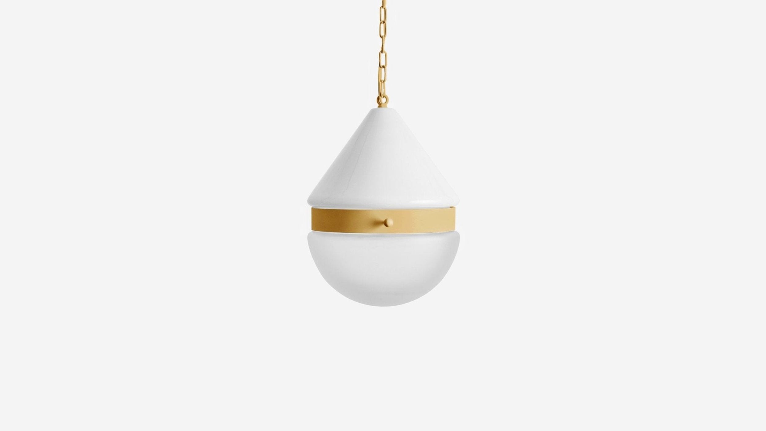 Workstead Cardinal Hemisphere Pendant Large - WS-BUO-CAR-HEM-P-LG-MBE-110