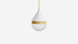 Workstead Cardinal Hemisphere Pendant Large - WS-BUO-CAR-HEM-P-LG-MBE-110