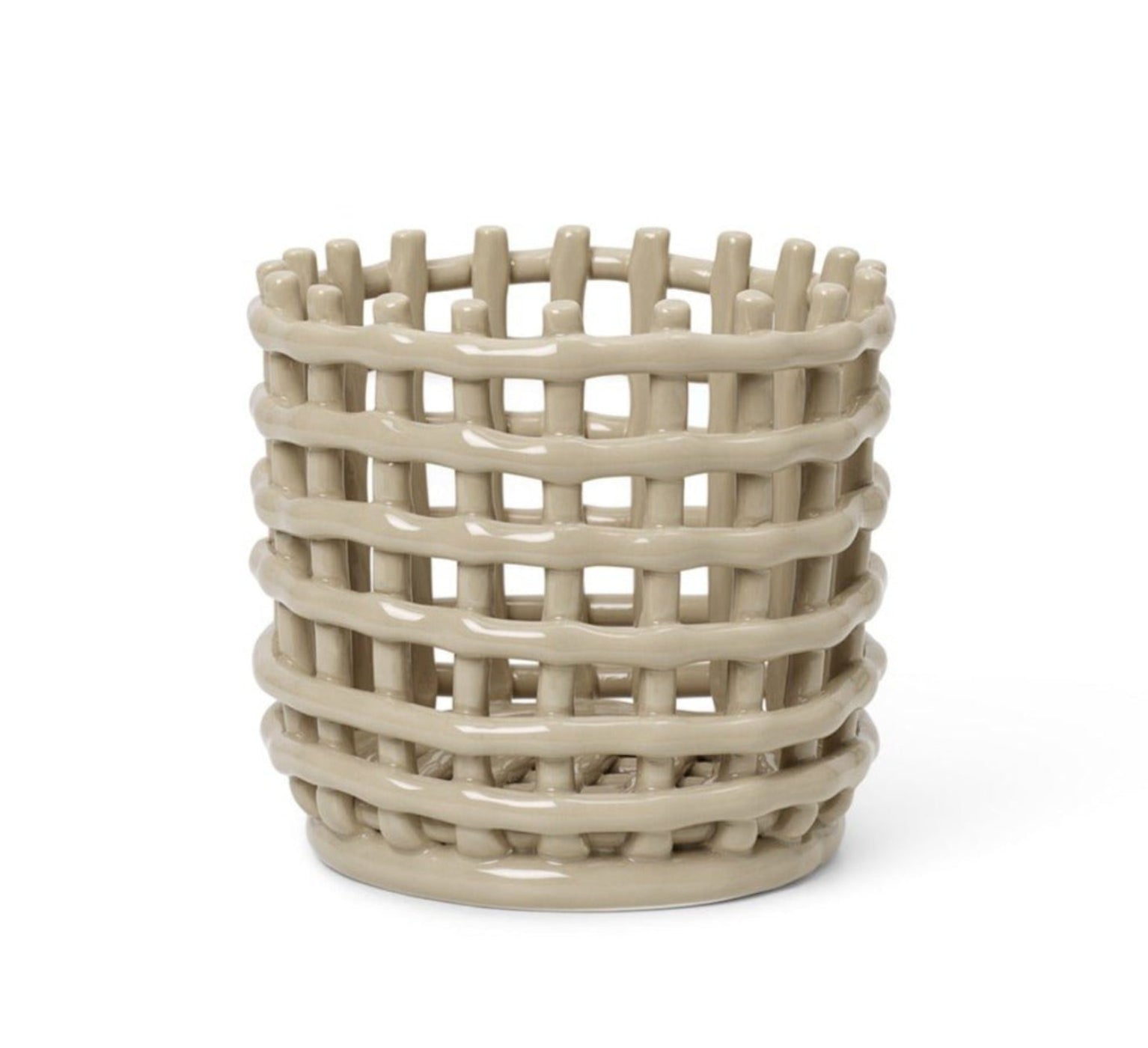 Ferm Living Ceramic Basket - 110072401