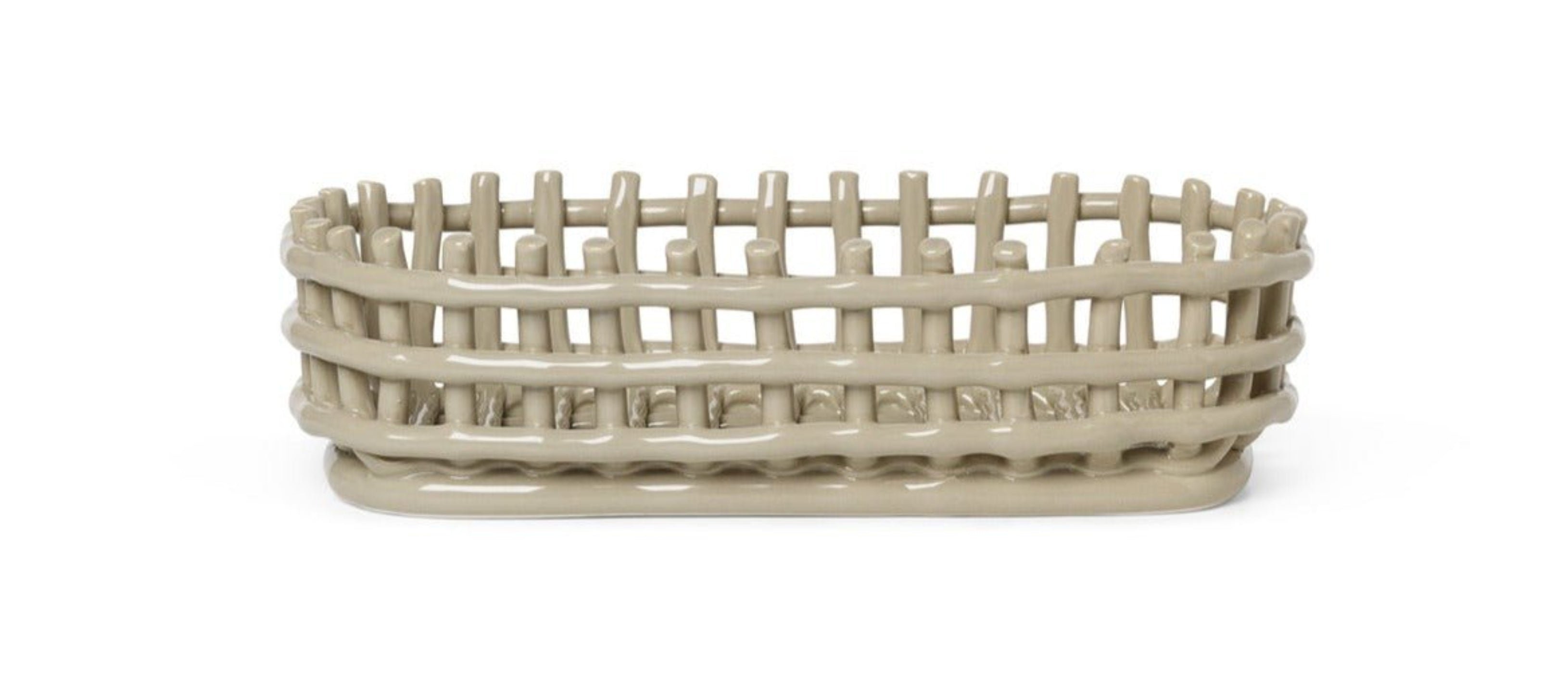 Ferm Living Ceramic Basket - 110072401