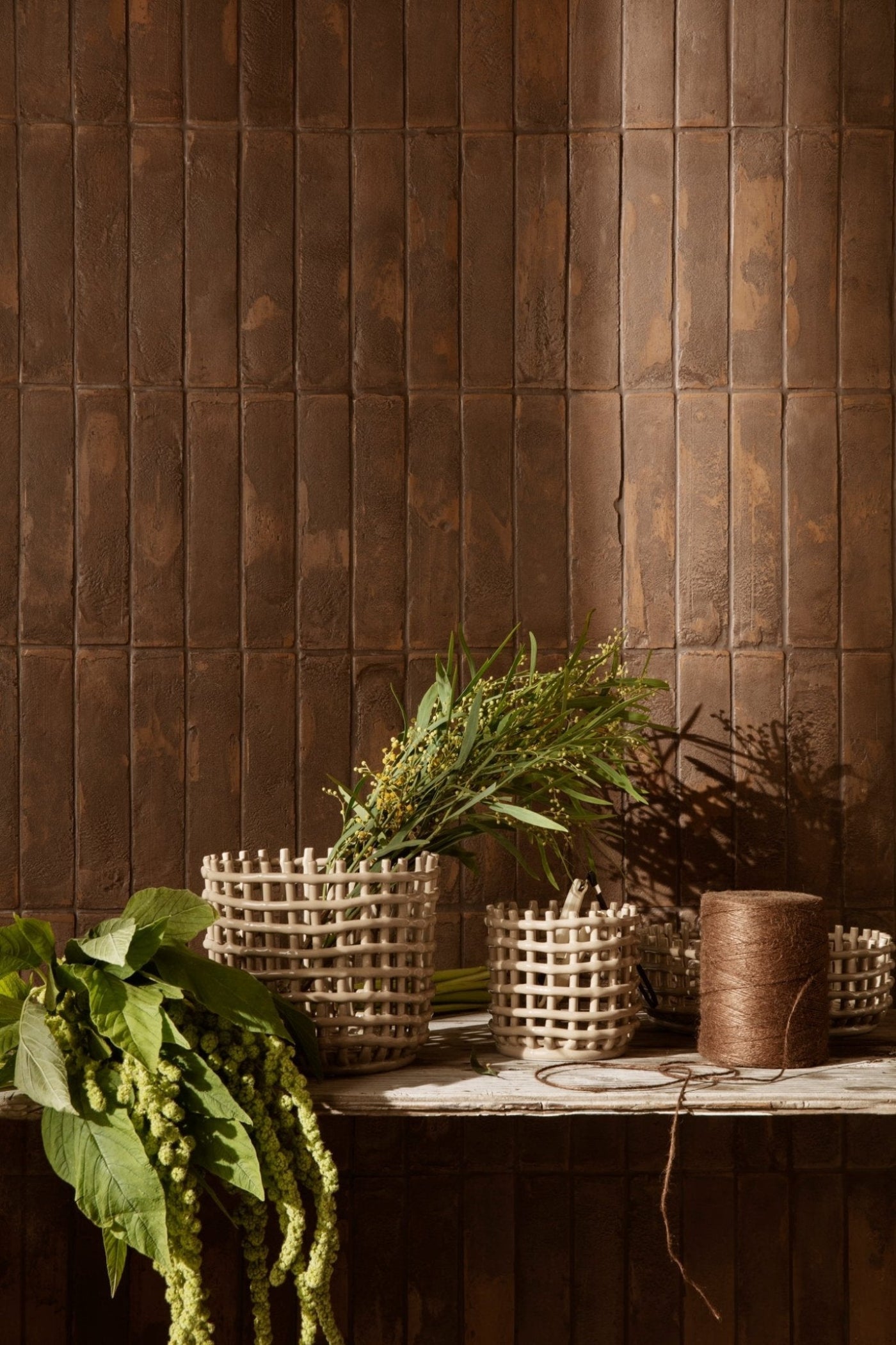 Ferm Living Ceramic Basket - 110072401