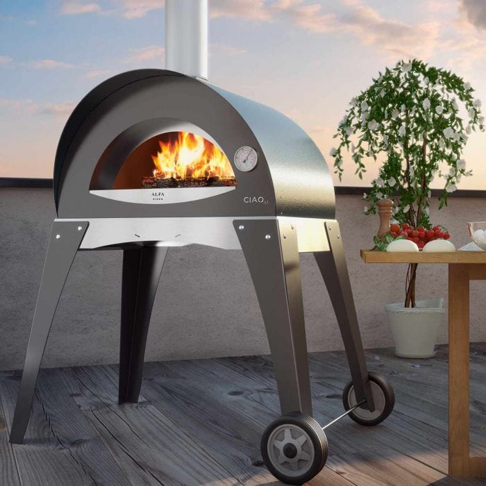 Alfa FXCM-Counter Ciao M 27-Inch Countertop Wood-Fired Pizza Oven