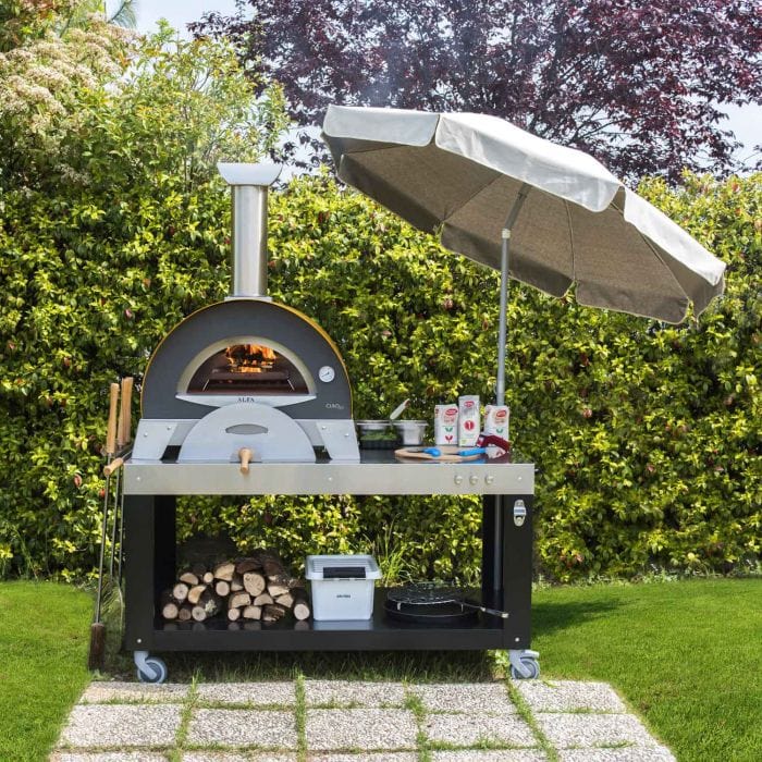 Alfa FXCM-Counter Ciao M 27-Inch Countertop Wood-Fired Pizza Oven