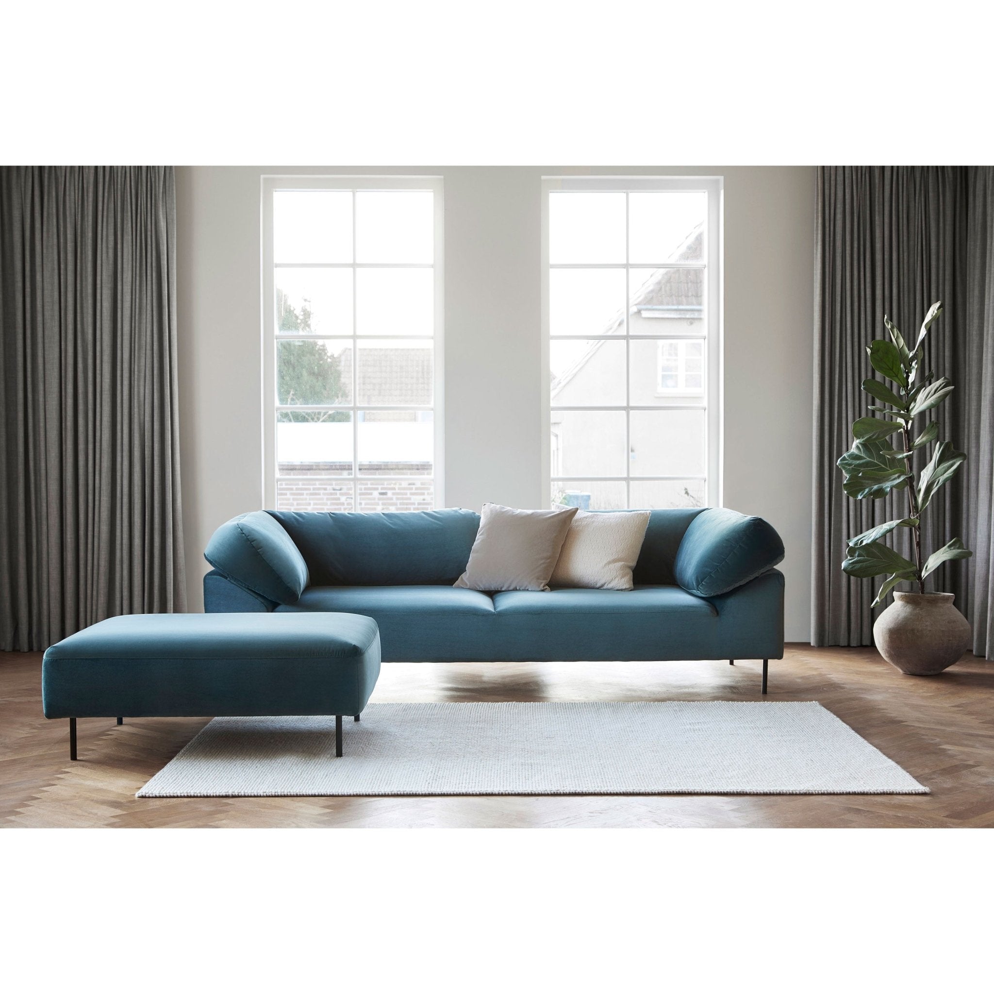 Woud Collar Ottoman - 650631