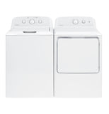 HOTPOINT 6.2 cu. ft. Capacity aluminized alloy Gas Dryer - HTX24GASKWS-KT