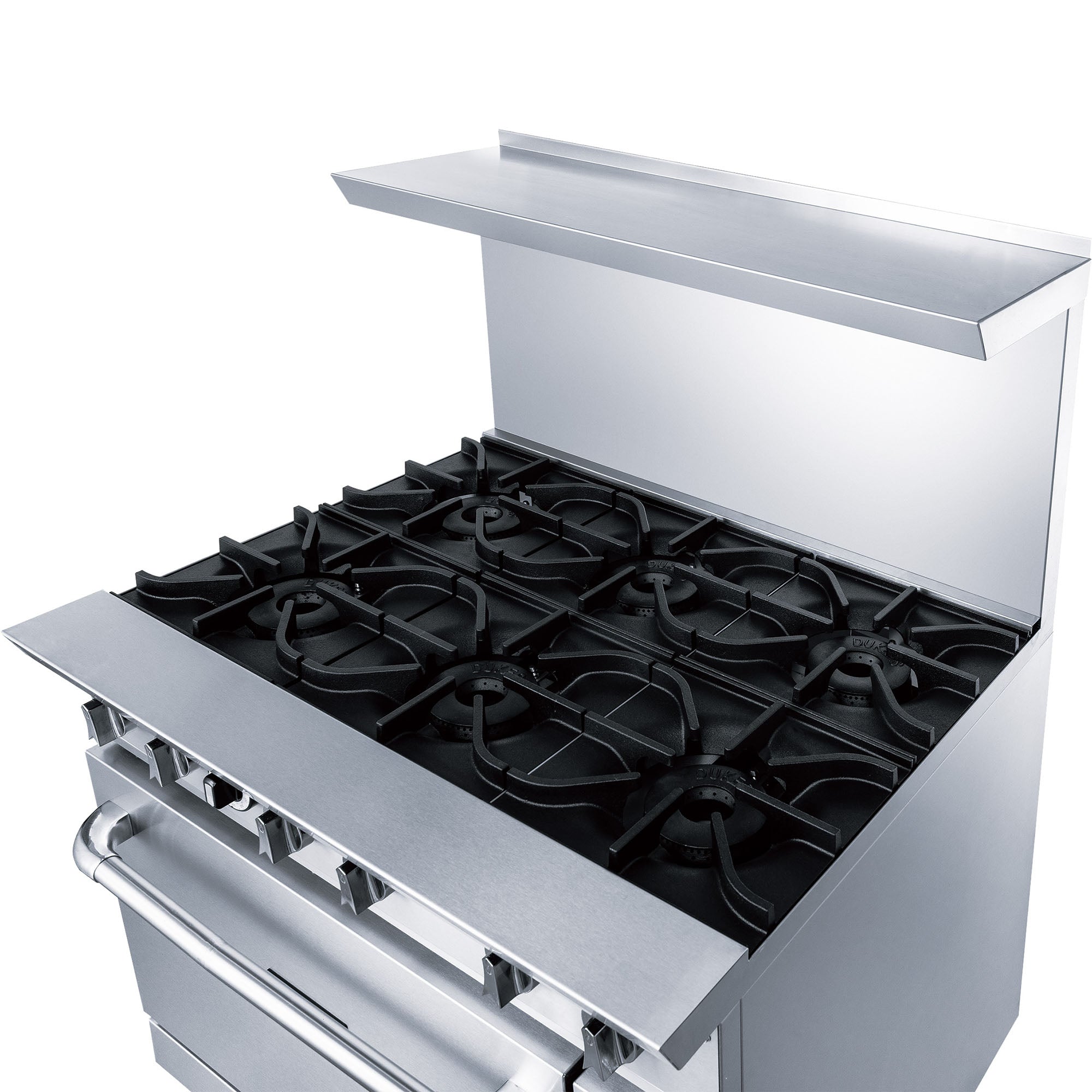 Chef AAA - Commercial 36" Oven Range Six Open Burner Natural Gas - TCR36-6B