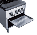 Chef AAA -Commercial 1 Burner Stock Pot Range - TCSPA1
