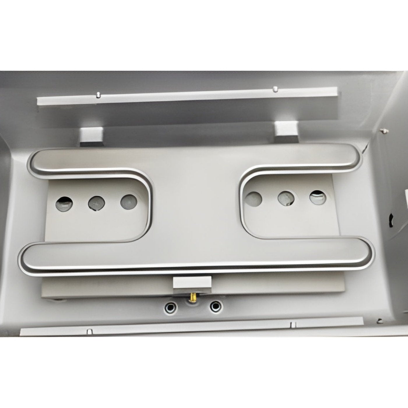 Broilmaster Deluxe Series 24-Inch Post Mount Natural Gas Grill with 2 Standard Burnersin Black - H4PK3N