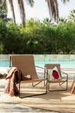 Ferm Living Desert Lounge Chair, Olive Frame - Set of 2