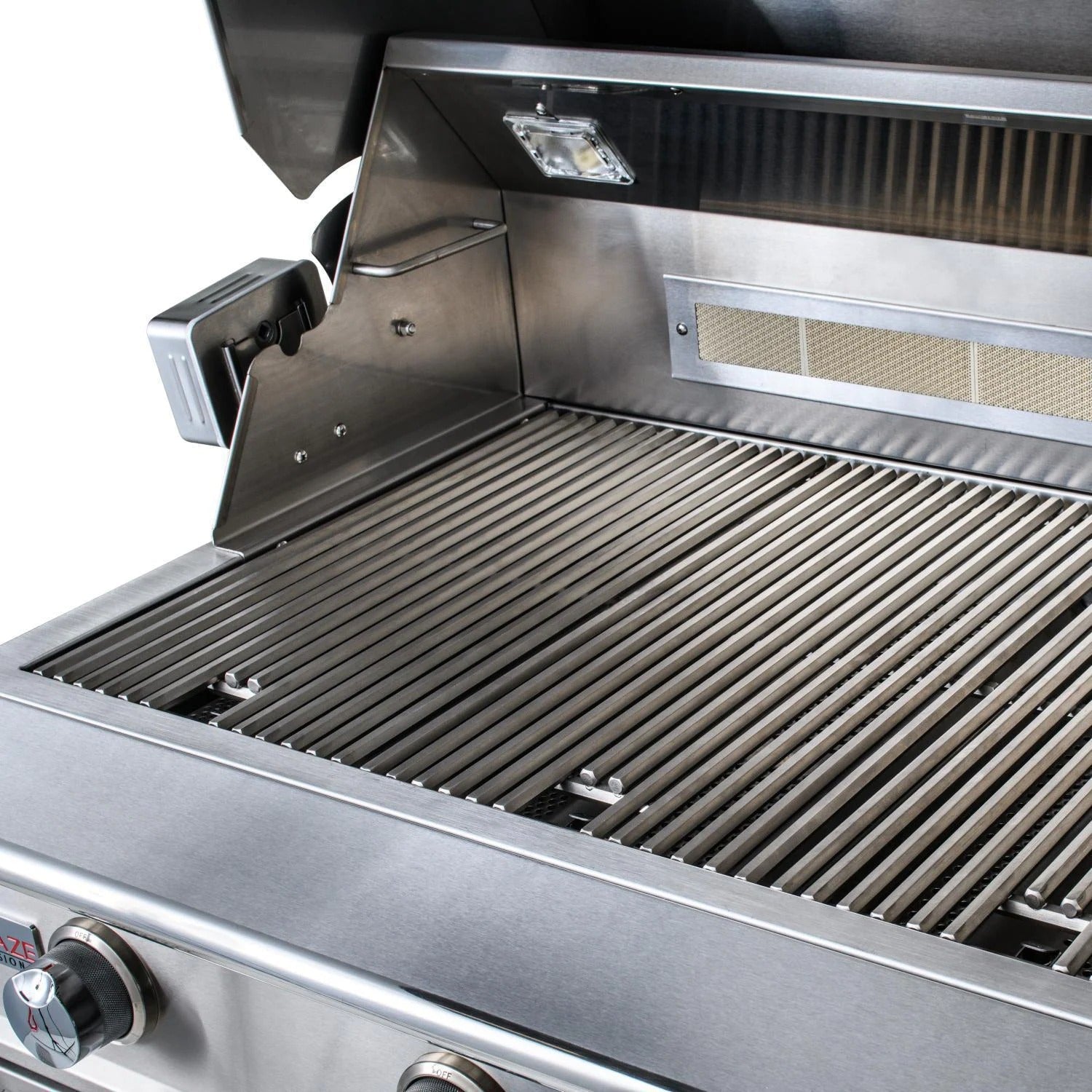 Blaze Professional LUX 34-Inch 3-Burner Propane Grill w/ Rear Infrared Burner - BLZ-3PRO-LP+BLZ-3PRO-CART-LTSC