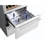 Kucht 24 in. 108 Bottle Dual Zone Wine Cooler, -  K510WB Kucht
