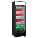Chef AAA - Commercial Single Glass Swing Door Merchandiser Refrigerator - TSM-12R