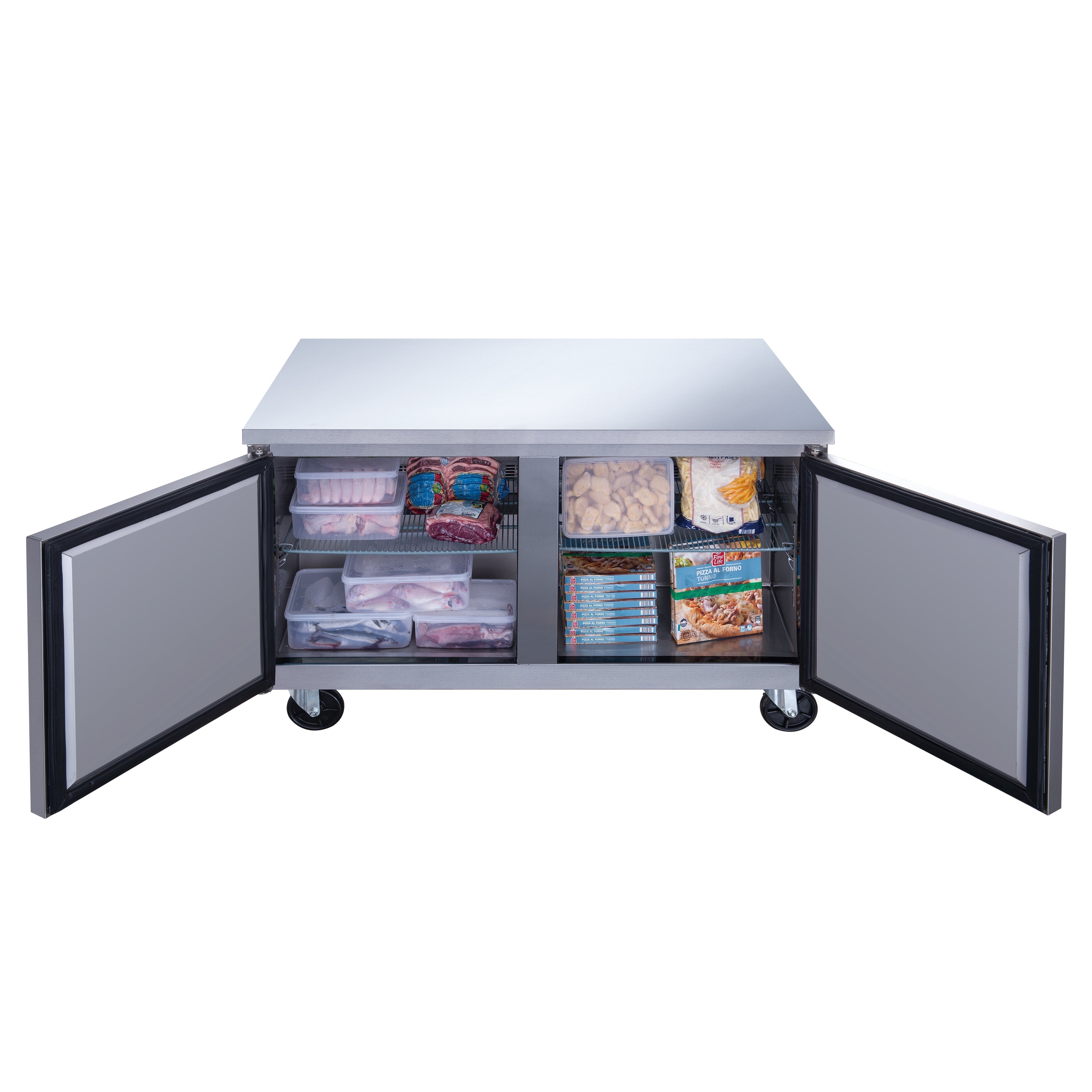 Chef AAA -  Commercial 48" Undercounter Worktop Refrigerator 12.2 cu.ft. NSF - TUC48R