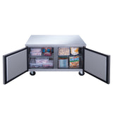 Chef AAA -  Commercial 48" Undercounter Worktop Refrigerator 12.2 cu.ft. NSF - TUC48R