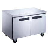Chef AAA -  Commercial 48" Undercounter Worktop Refrigerator 12.2 cu.ft. NSF - TUC48R