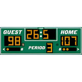 Electro-Mech Basic Outdoor Basketball Scoreboard - LX7230