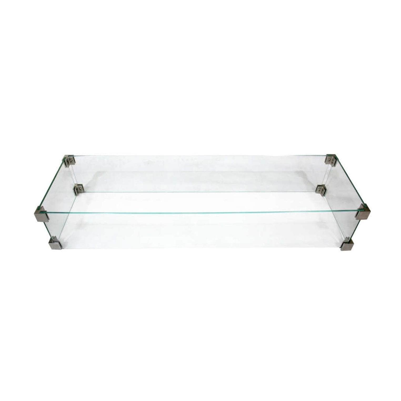 Elementi - Wind Screen Accessory for Granville, Hampton, and Sonoma Fire Tables OFG121-WS