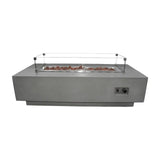 Elementi - Wind Screen Accessory for Granville, Hampton, and Sonoma Fire Tables OFG121-WS