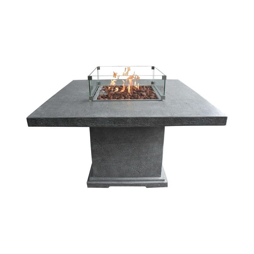 Elementi - Wind Screen Accessory for Manhattan, Birmingham, and Naples Fire Table OFG103-WS