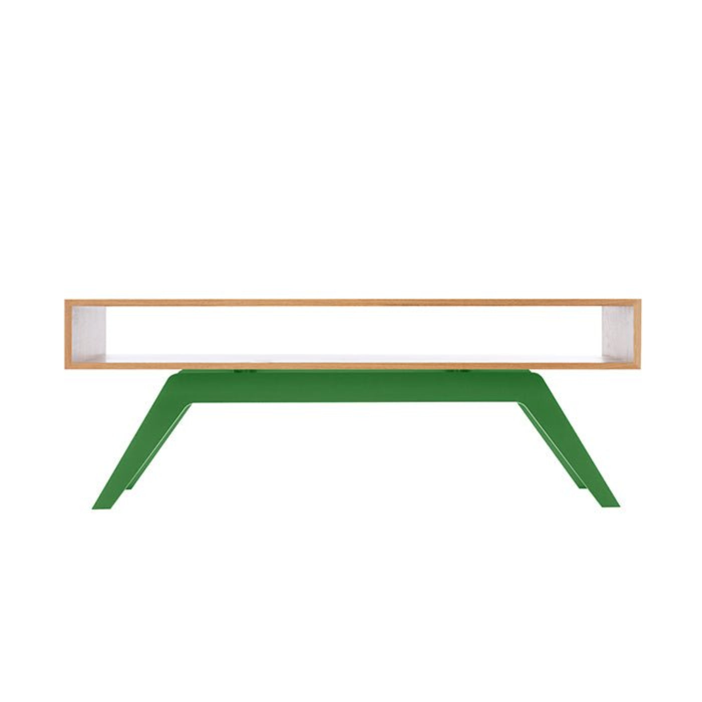 Eastvold Furniture Elko Coffee Table - White Oak - ELKOCOFOAKBLACK