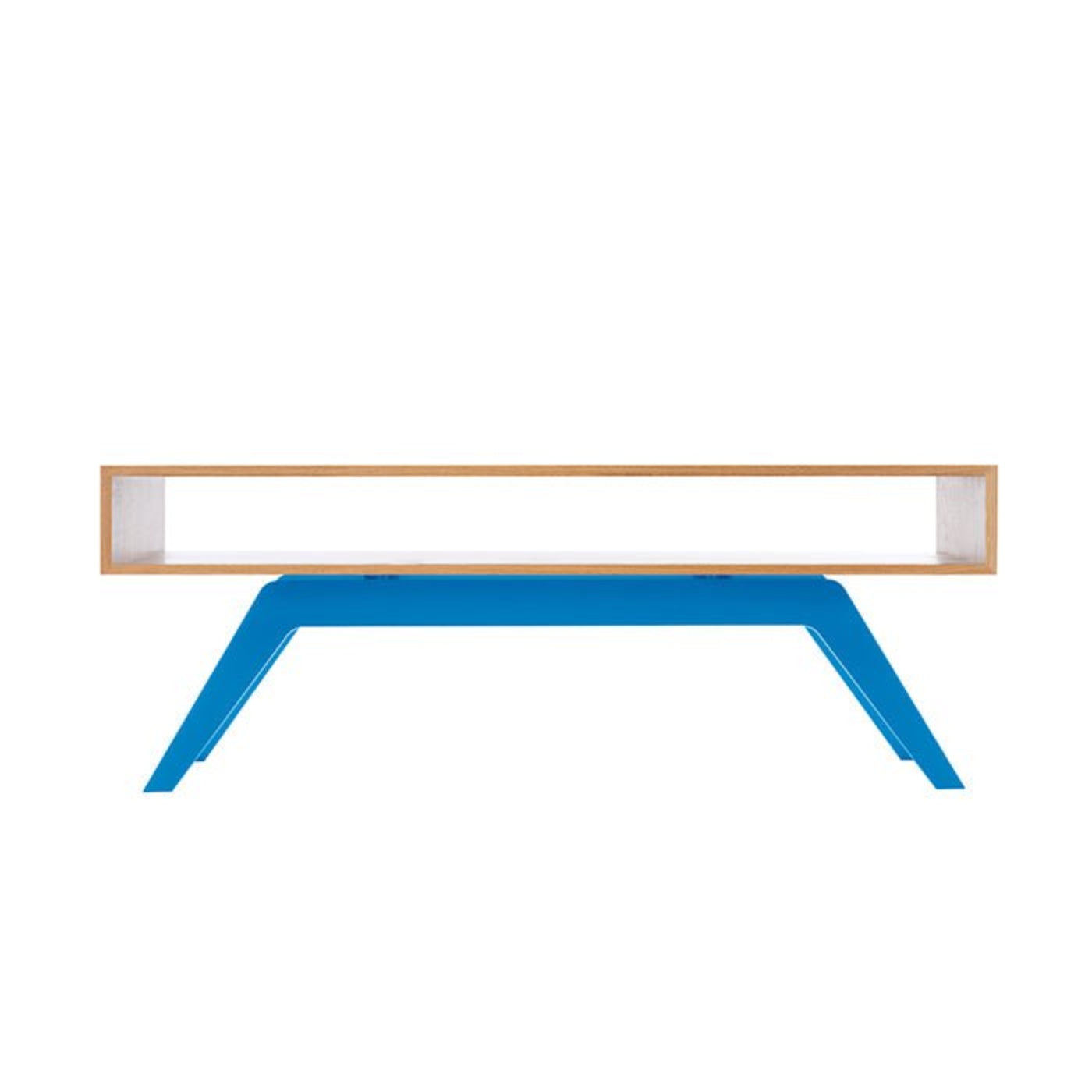 Eastvold Furniture Elko Coffee Table - White Oak - ELKOCOFOAKBLACK