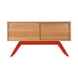 Eastvold Furniture Elko Credenza - Small - White Oak - ELKO_CRED_WHITEOAK_BLACK