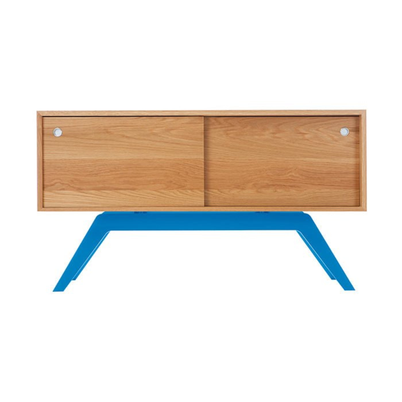 Eastvold Furniture Elko Credenza - Small - White Oak - ELKO_CRED_WHITEOAK_BLACK